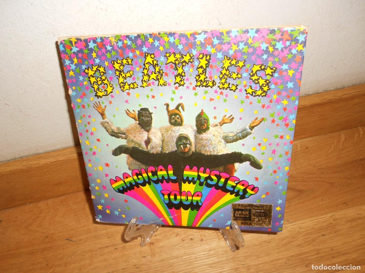 Discos de vinilo: THE BEATLES : MAGICAL MYSTERY TOUR - 2 DISCOS - MADE in GERMANY - 1&euro;y+