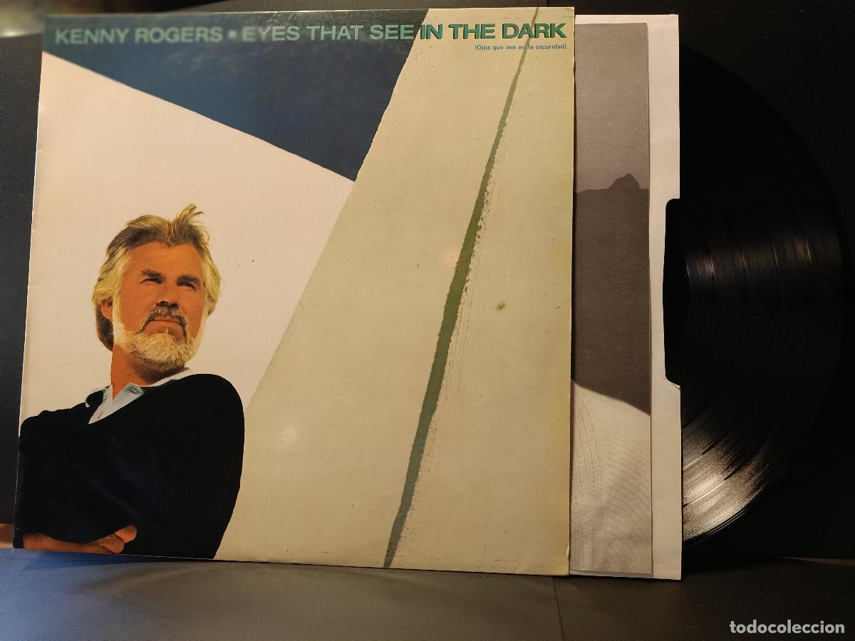 Discos de vinilo: KENNY ROGERS EYES THAT SEE IN THE DARK LP ESPA&Ntilde;A 1983 PDELUXE