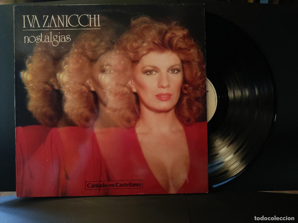 Discos de vinilo: IVA ZANICCHI NOSTALGIAS - CANTA CASTELLANO LP ESPA&Ntilde;A 1981 PDELUXE