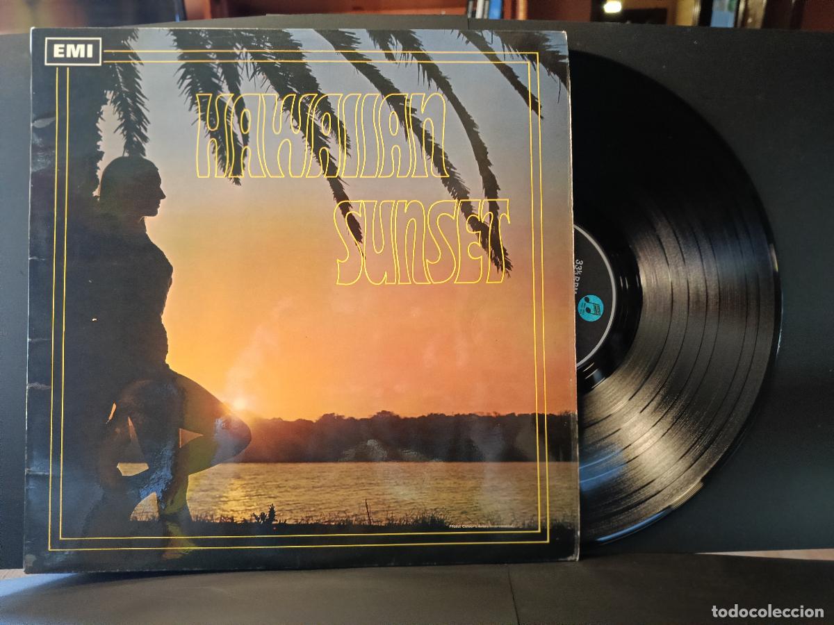 Discos de vinilo: THE ALOHA HAWAIIANS HAWAIIAN SUNSET LP UK 1967 PDELUXE