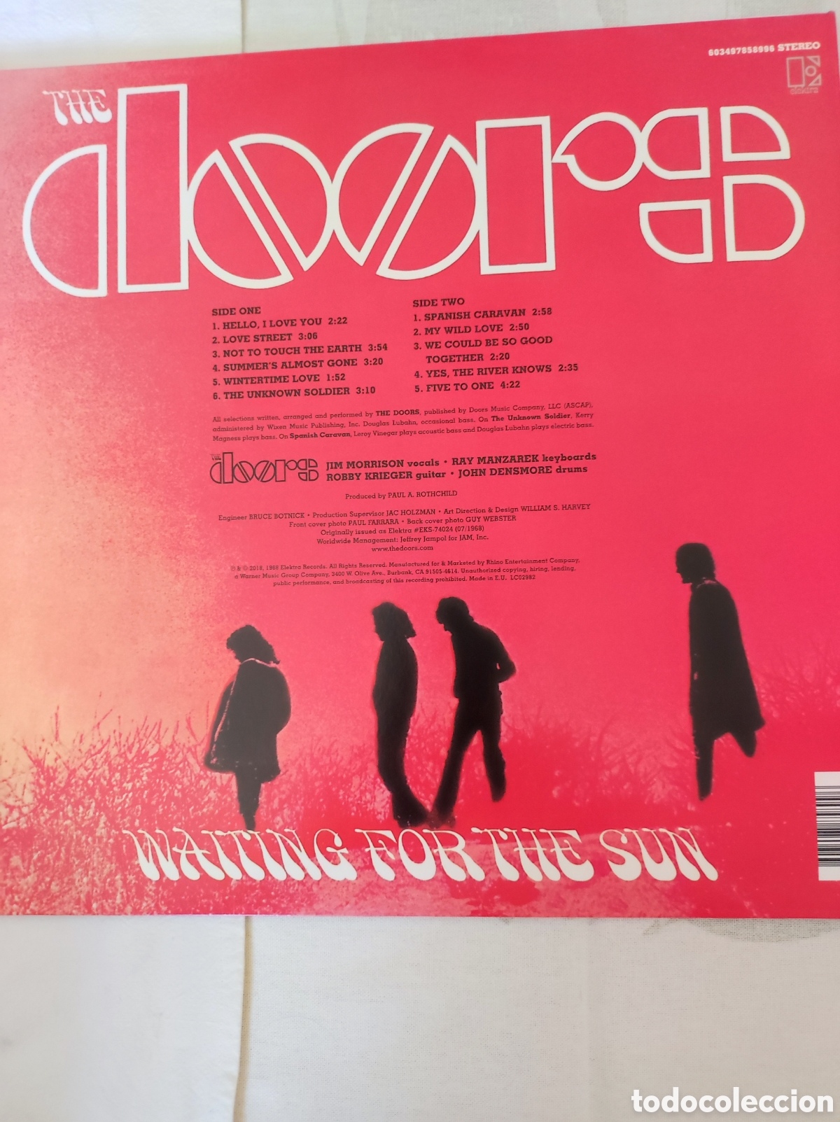 Discos de vinilo: THE DOORS - WAITING FOR THE SUN - Foto 2