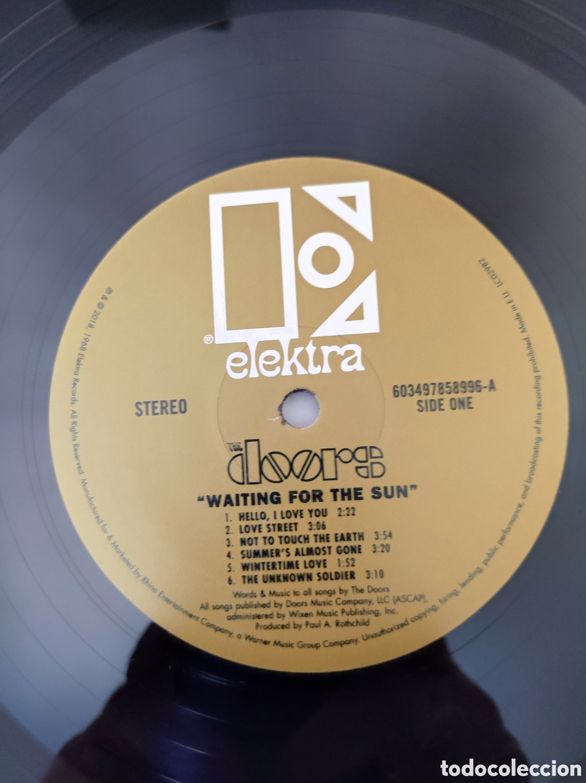 Discos de vinilo: THE DOORS - WAITING FOR THE SUN - Foto 5