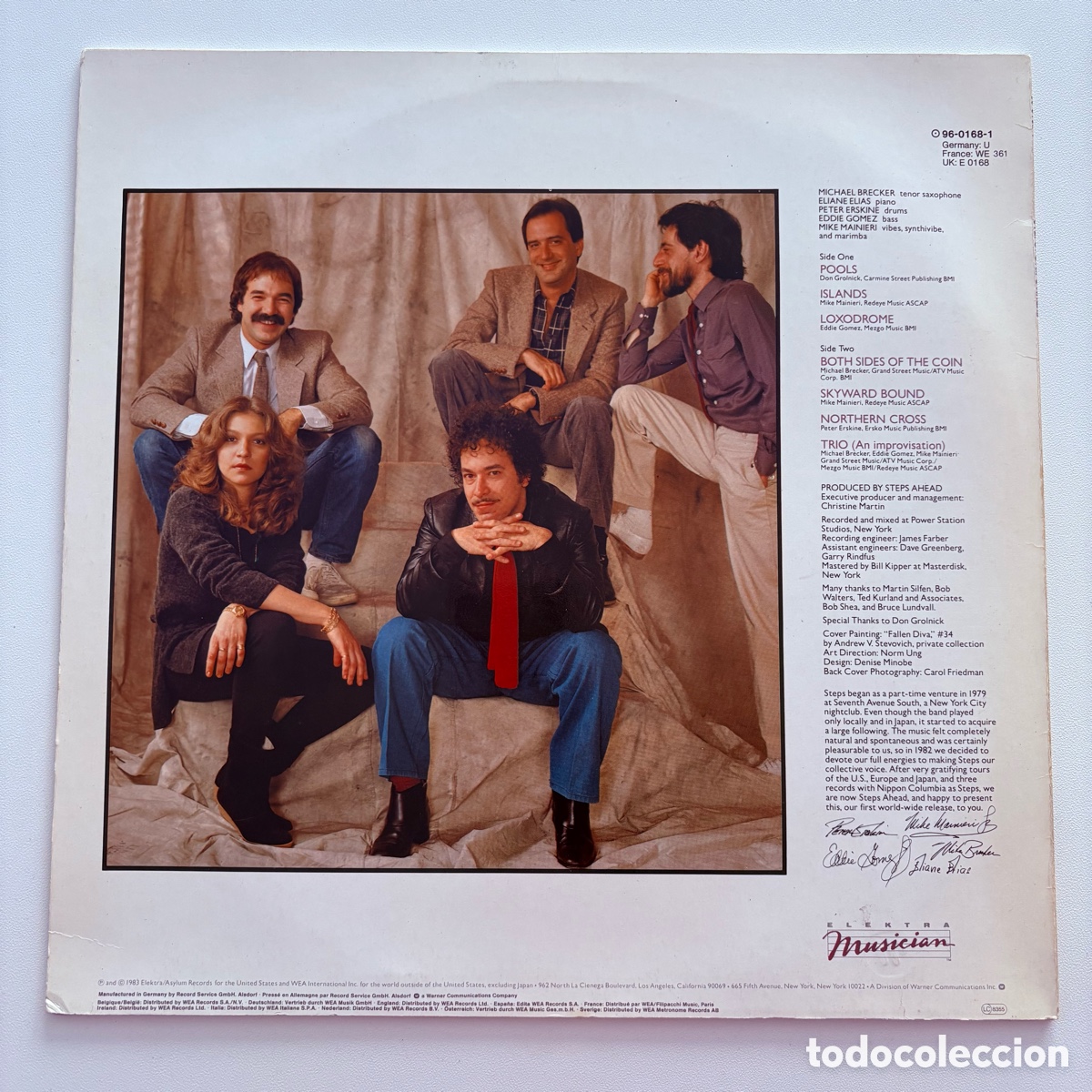 Discos de vinilo: LP Steps Ahead edicion europea de 1983 - Foto 2