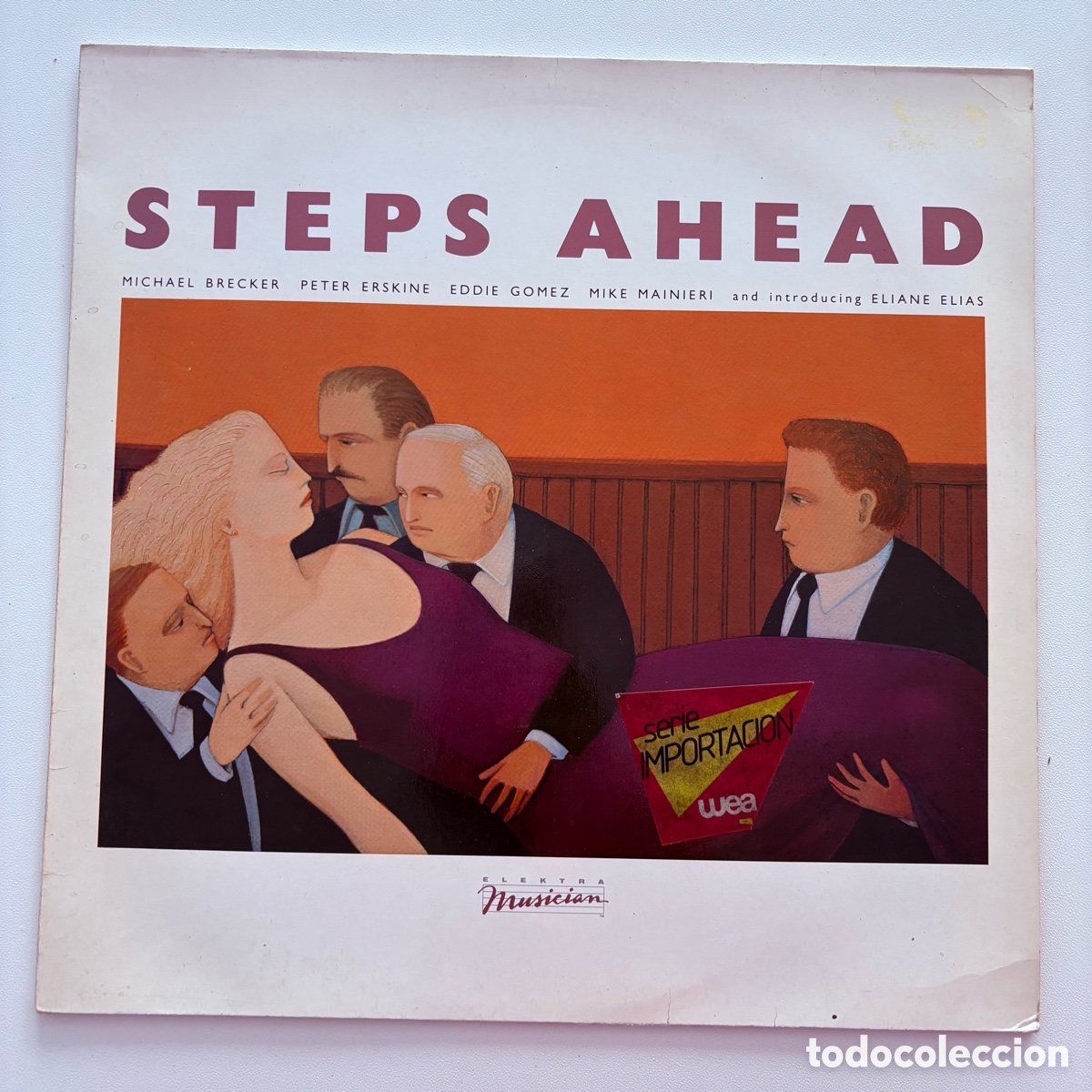 Discos de vinilo: LP Steps Ahead edicion europea de 1983