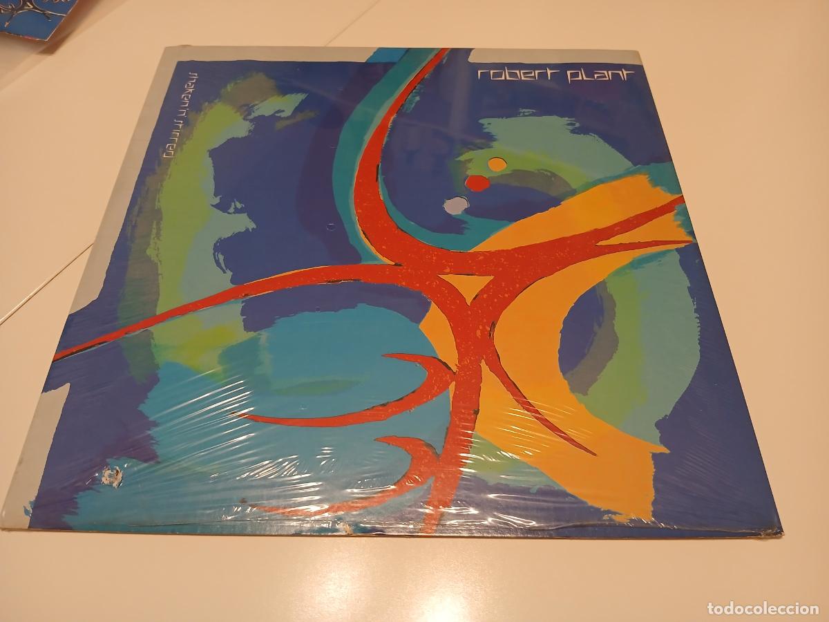 Discos de vinilo: Robert Plant &lrm;&ndash; Shaken 'N' Stirred- (1985) LP disco vinilo