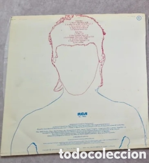 Discos de vinilo: David Bowie: Lp Alladin sane (1976) - Foto 2