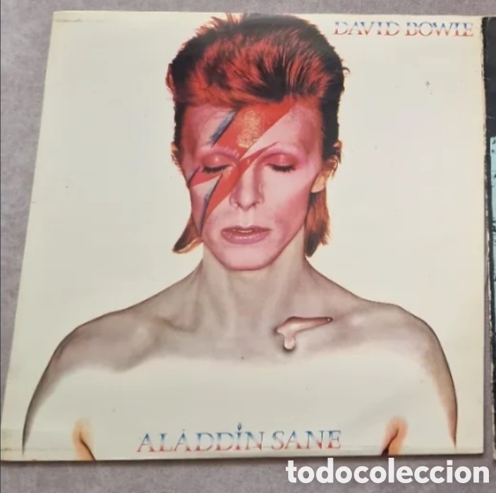 Discos de vinilo: David Bowie: Lp Alladin sane (1976) - Foto 1