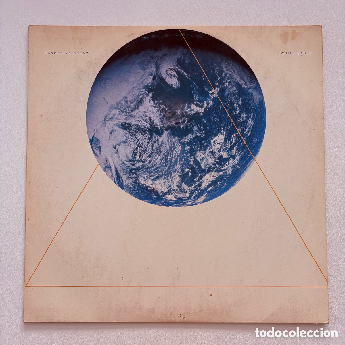 Discos de vinilo: lp Tangerine Dream &lrm;&ndash; White Eagle edicion espa&ntilde;ola de 1982