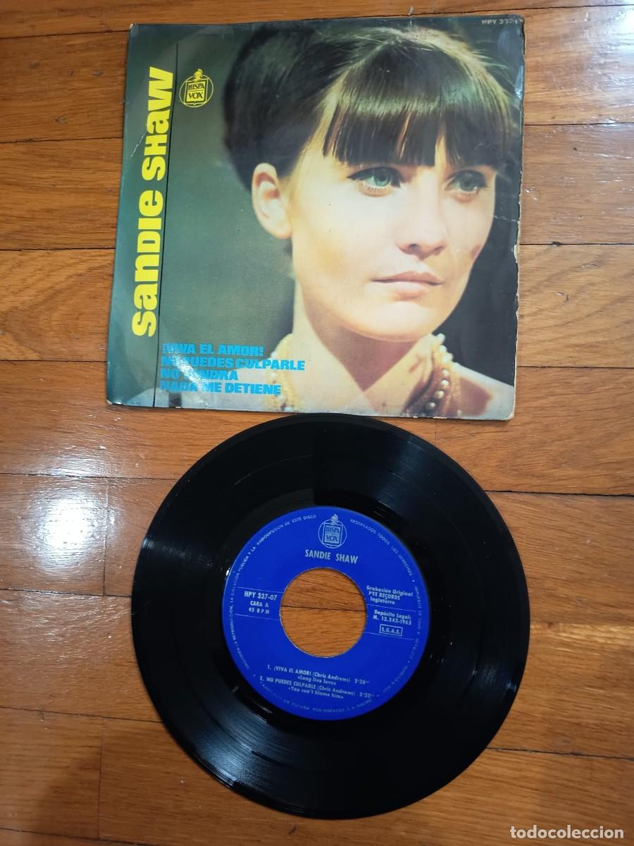 Discos de vinilo: SINGLE EP - SANDIE SHAW - VIVA EL AMOR - 1965