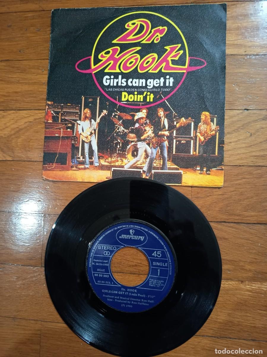 Discos de vinilo: SINGLE - DR. HOOK - GIRLS CAN GET IT - 1980 - Foto 1