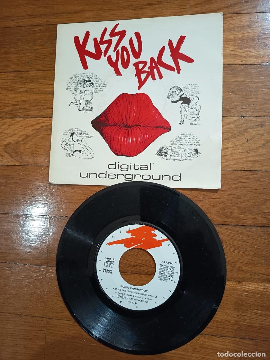 Discos de vinilo: SINGLE - DIGITAL UNDERGROUND - KIS YOU BACK - 1991 - Foto 1