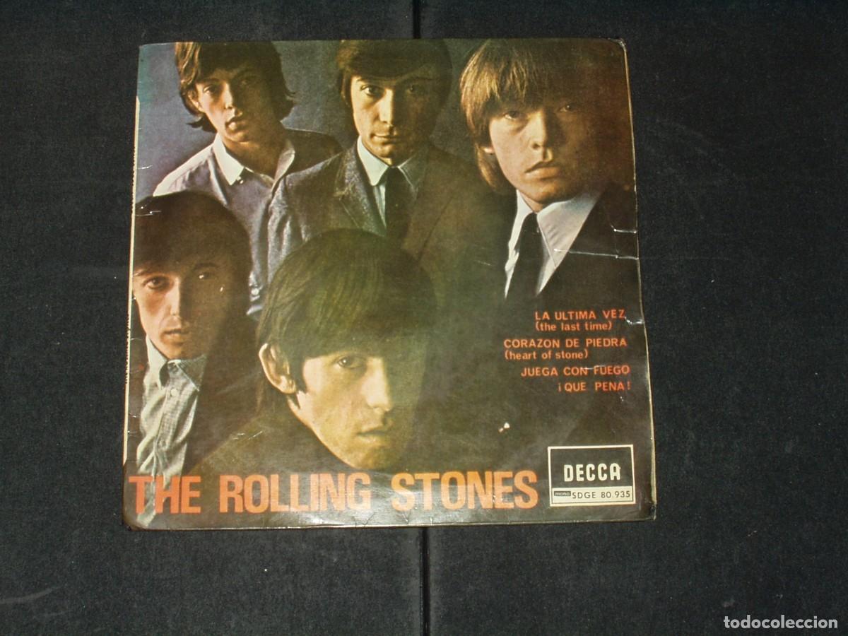 Discos de vinilo: ROLLING STONES EP LA ULTIMA VEZ+3