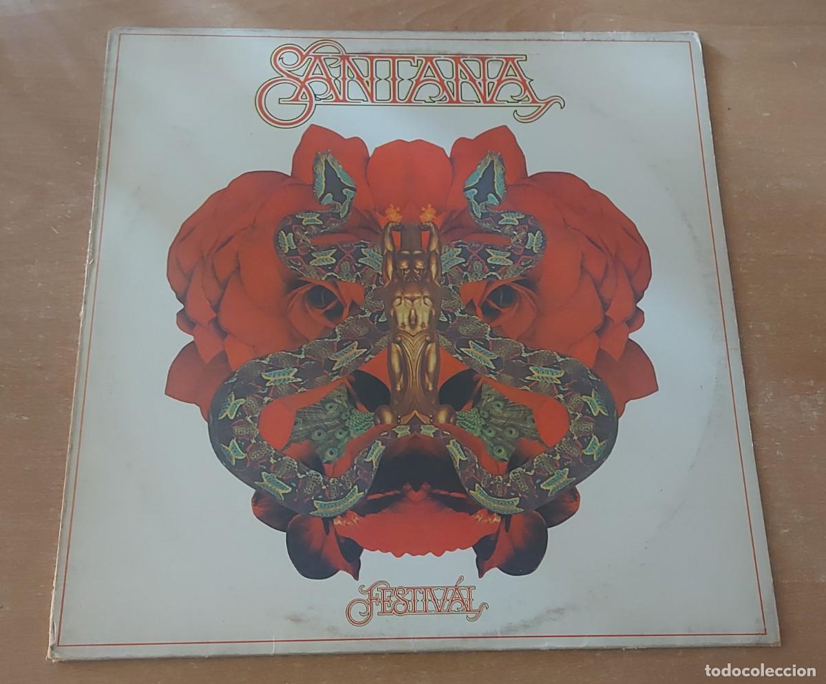 Discos de vinilo: LP LIVE SANTANA FESTIVAL CBS A&Ntilde;O 1976 HOLLAND