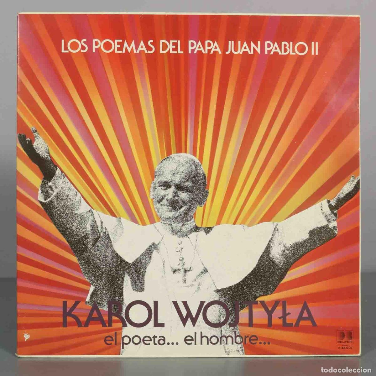 Discos de vinilo: LP. Los Poemas del Papa Juan Pablo II - Karol Wojtyła, Orquesta Sinf&oacute;nica Nacional