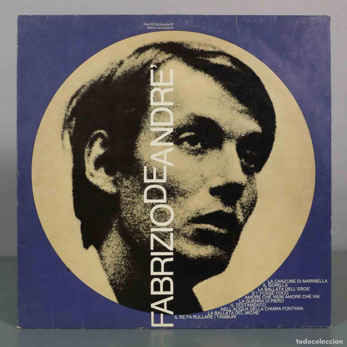 Discos de vinilo: LP. Volume 3 - Fabrizio De Andr&eacute; - Foto 1