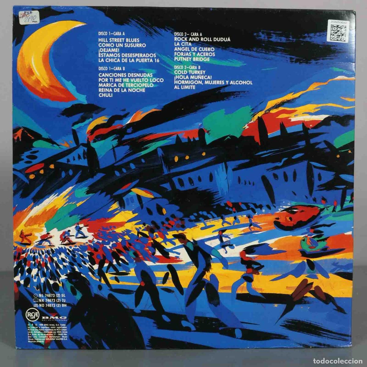 Discos de vinilo: LP. Al l&iacute;mite, Vivo y Salvaje - Ramonc&iacute;n - Foto 2