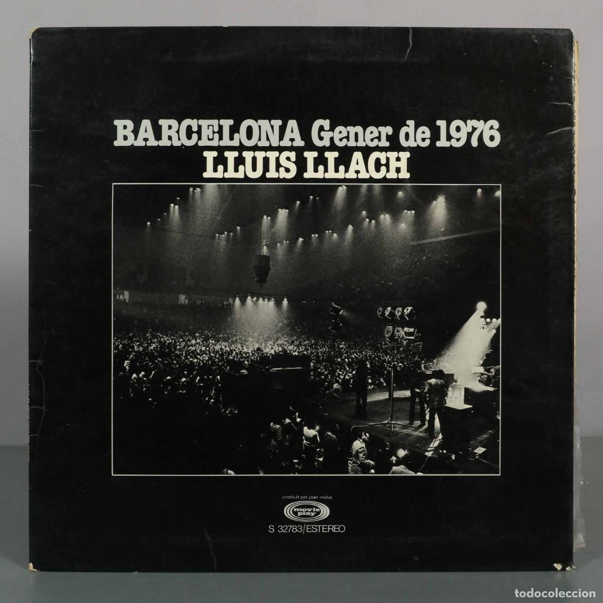 Discos de vinilo: LP. Barcelona. Gener de 1976 - Lluis Llach