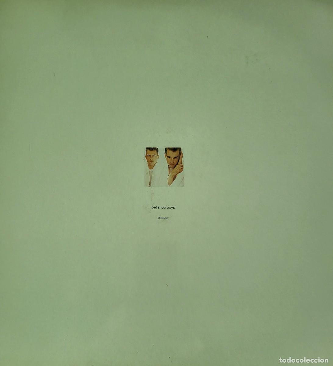 Discos de vinilo: Pep Shop Boys Maxi-Single sello Parlophone editado en Inglaterra a&ntilde;o 1986...