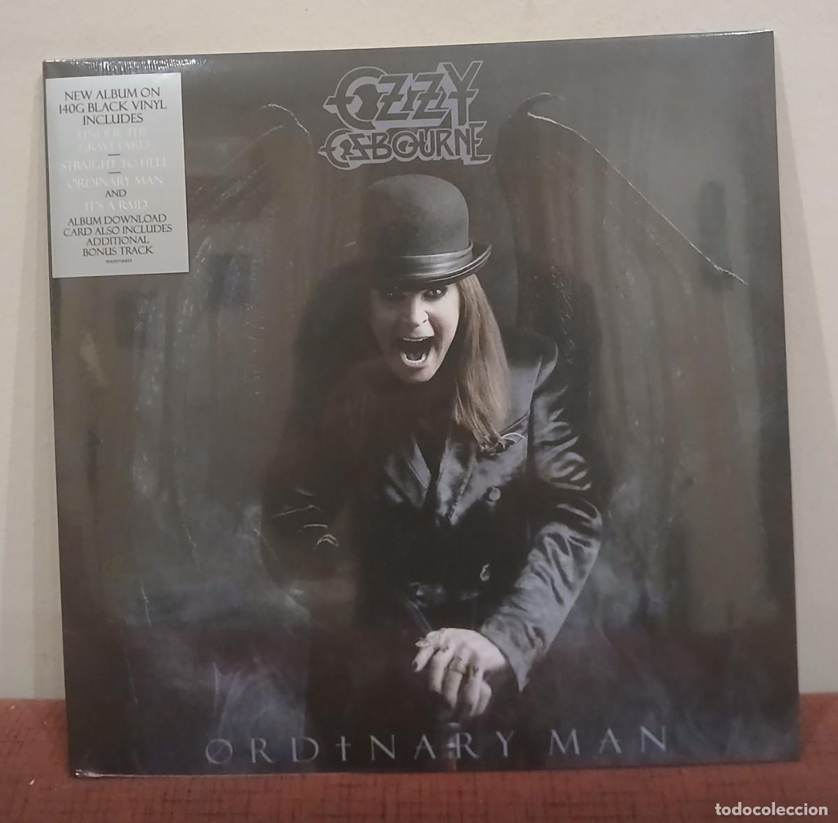 Discos de vinilo: VINILO ORDINARY MAN - LP PRECINTADO DE OZZY OSBOURNE