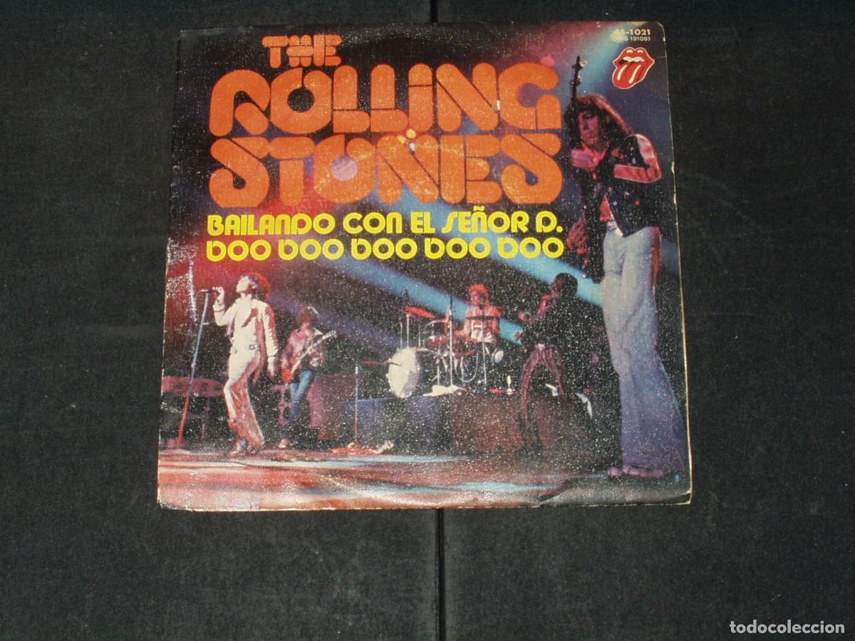 Discos de vinilo: ROLLING STONES SINGLE BAILANDO CON EL SE&Ntilde;OR D. - Foto 1