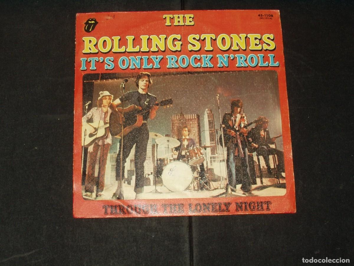 Discos de vinilo: ROLLING STONES SINGLE ITS ONLY ROCK N ROLL - Foto 1