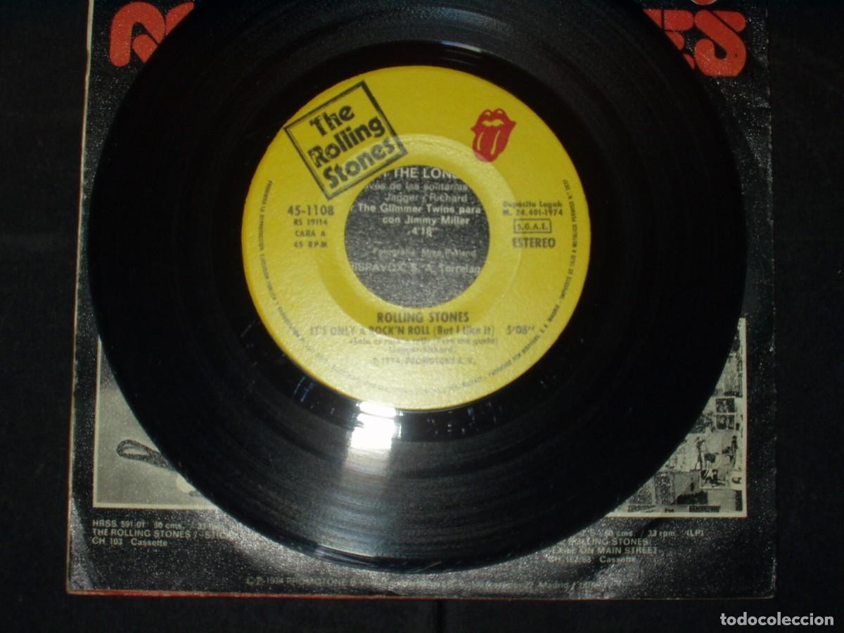 Discos de vinilo: ROLLING STONES SINGLE ITS ONLY ROCK N ROLL - Foto 3