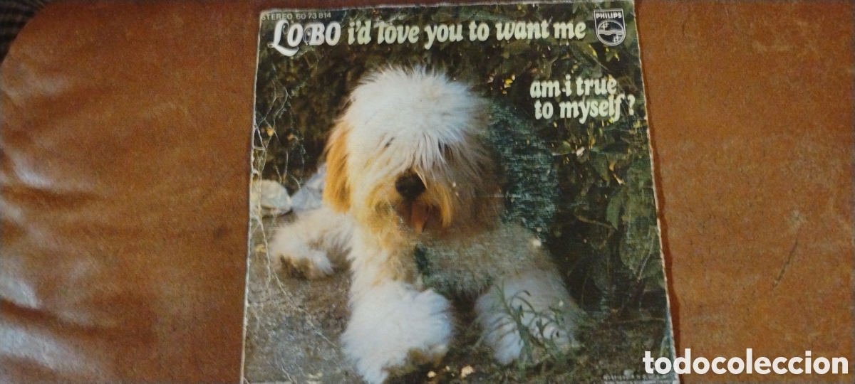 Discos de vinilo: LOBO-I'D LOVE YOU TO WANT ME&bull;AM I TRUE TO MYSELF?-SINGLE-PHILIPS/SPAIN-IBL