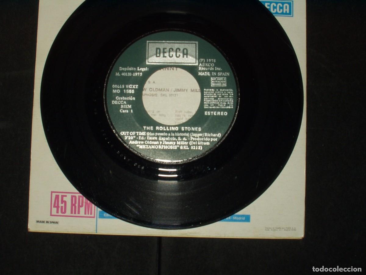 Discos de vinilo: ROLLING STONES SINGLE OUT OF TIME - Foto 3