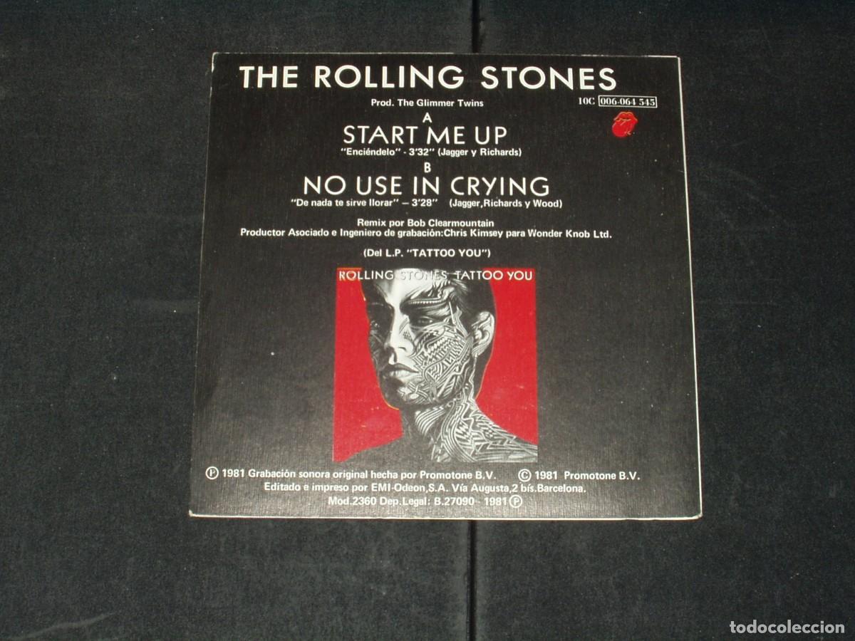 Discos de vinilo: ROLLING STONES SINGLE ENCIENDELO - Foto 2