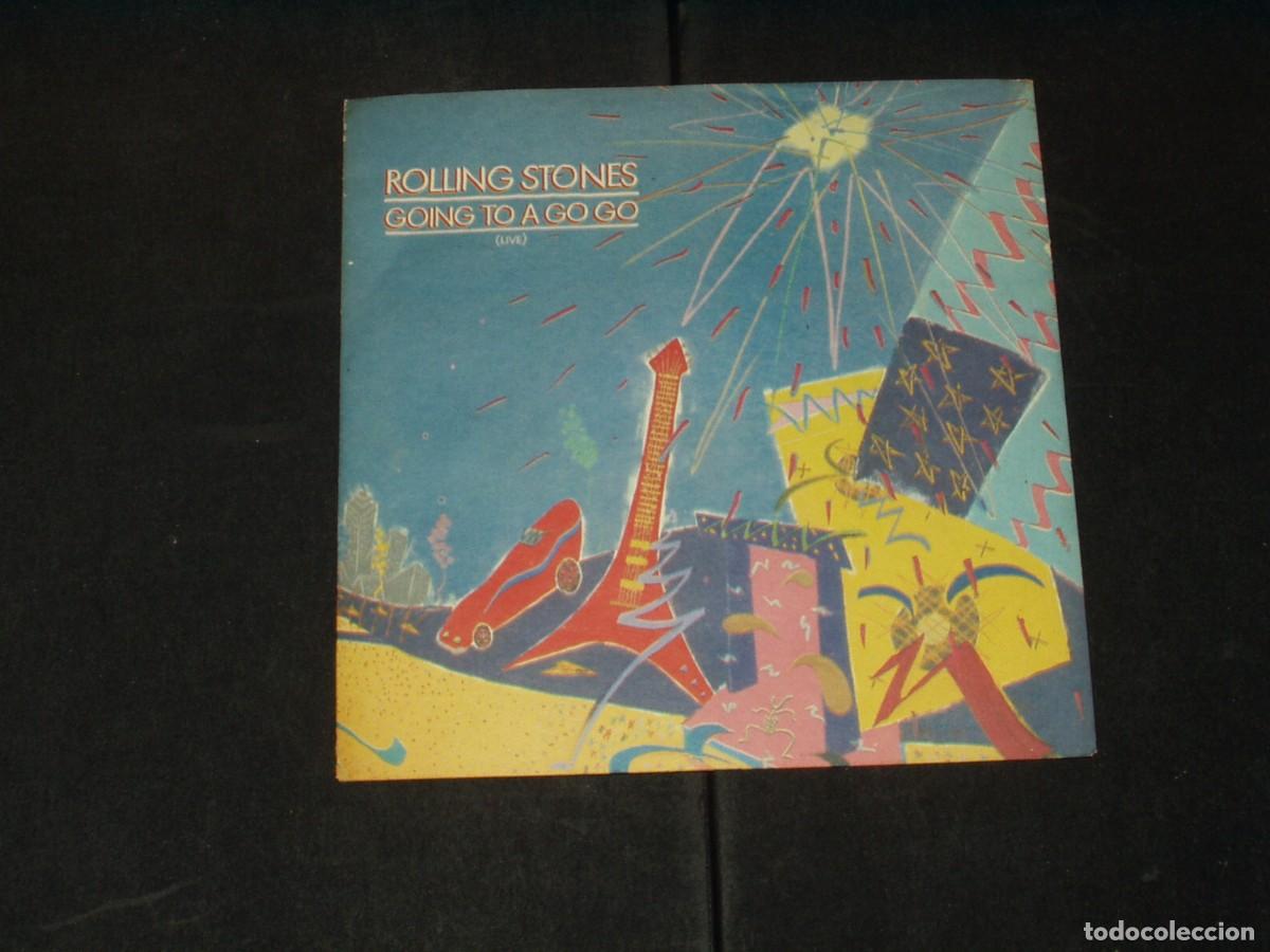 Discos de vinilo: ROLLING STONES SINGLE GOING TO A GO GO - Foto 1