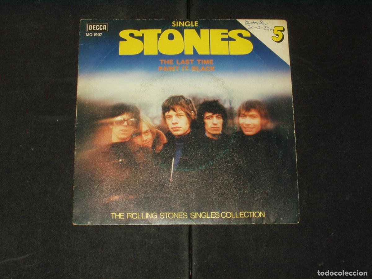 Discos de vinilo: ROLLING STONES SINGLE THE LAST TIME NUMERO 5 SINGLES COLLECTION