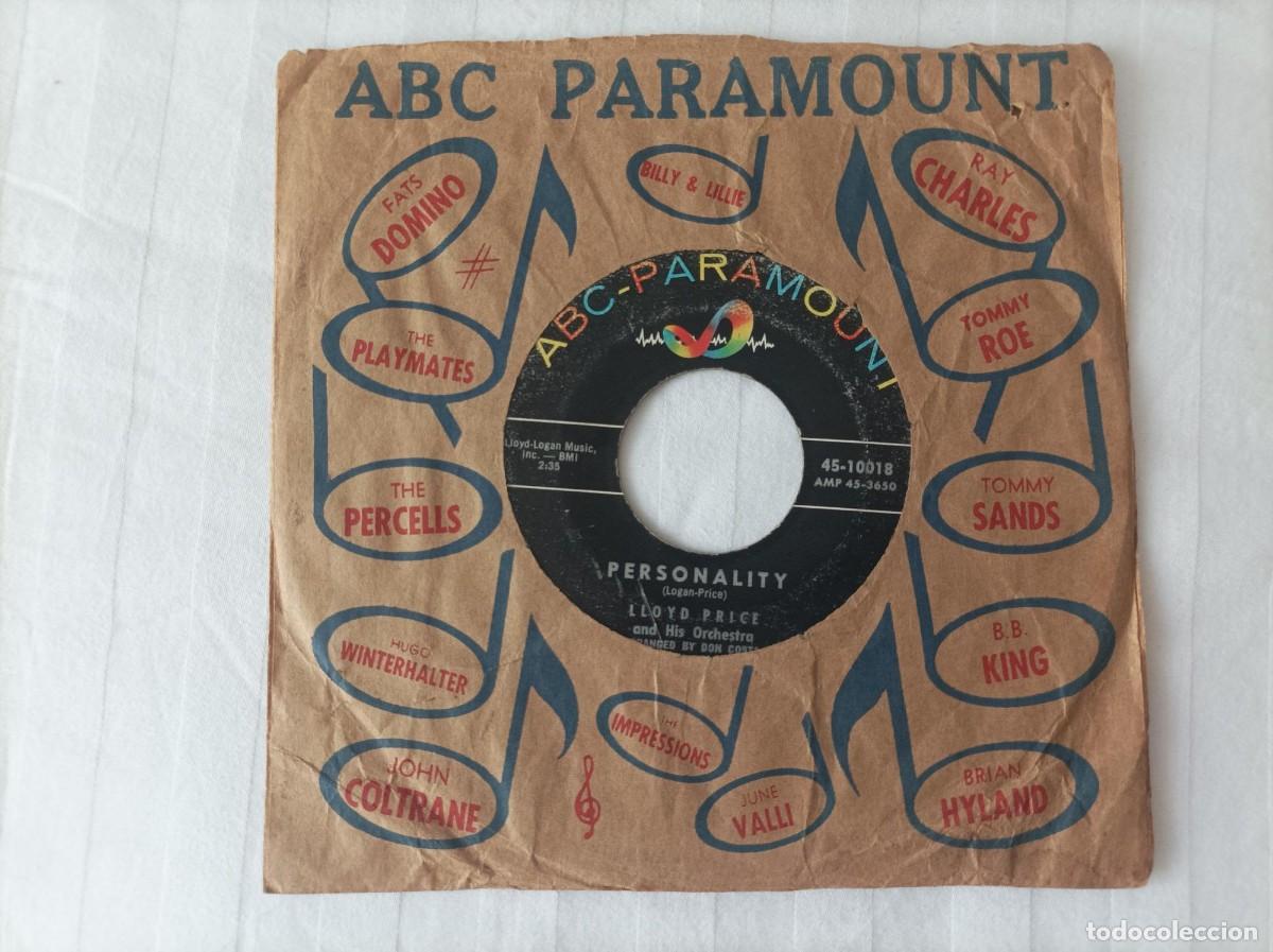 Discos de vinilo: Lloyd Price single original USA