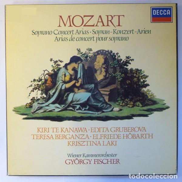 Discos de vinilo: Soprano Concert Arias - Box 5 LP - Kiri Te Kanawa, Edita Gruberova, Teresa Berganza, Gy&ouml;rgy Fischer