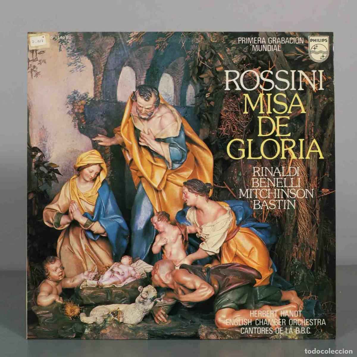 Discos de vinilo: LP. Rossini Messa Di Gloria - Herbert Handt, Margherita Rinaldi, Ugo Benelli, John Mitchinson, Jule