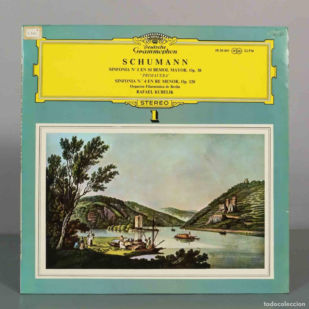 Vinyl-Schallplatten: LP. Schumann: Sinfonias N.&ordm; 1 y N.&ordm; 4 - Orquesta Filarm&oacute;nica de Berlin, Rafael Kubelik