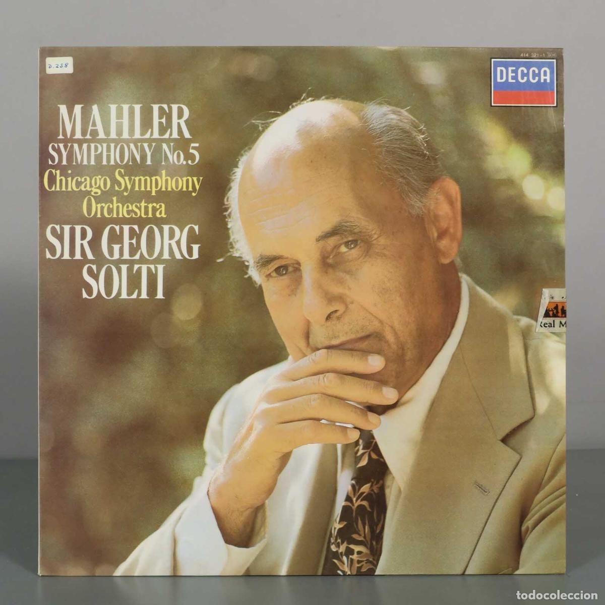 Vinyl-Schallplatten: LP. Mahler: Symphony No. 5 - Chicago Symphony Orchestra, Sir Georg Solti