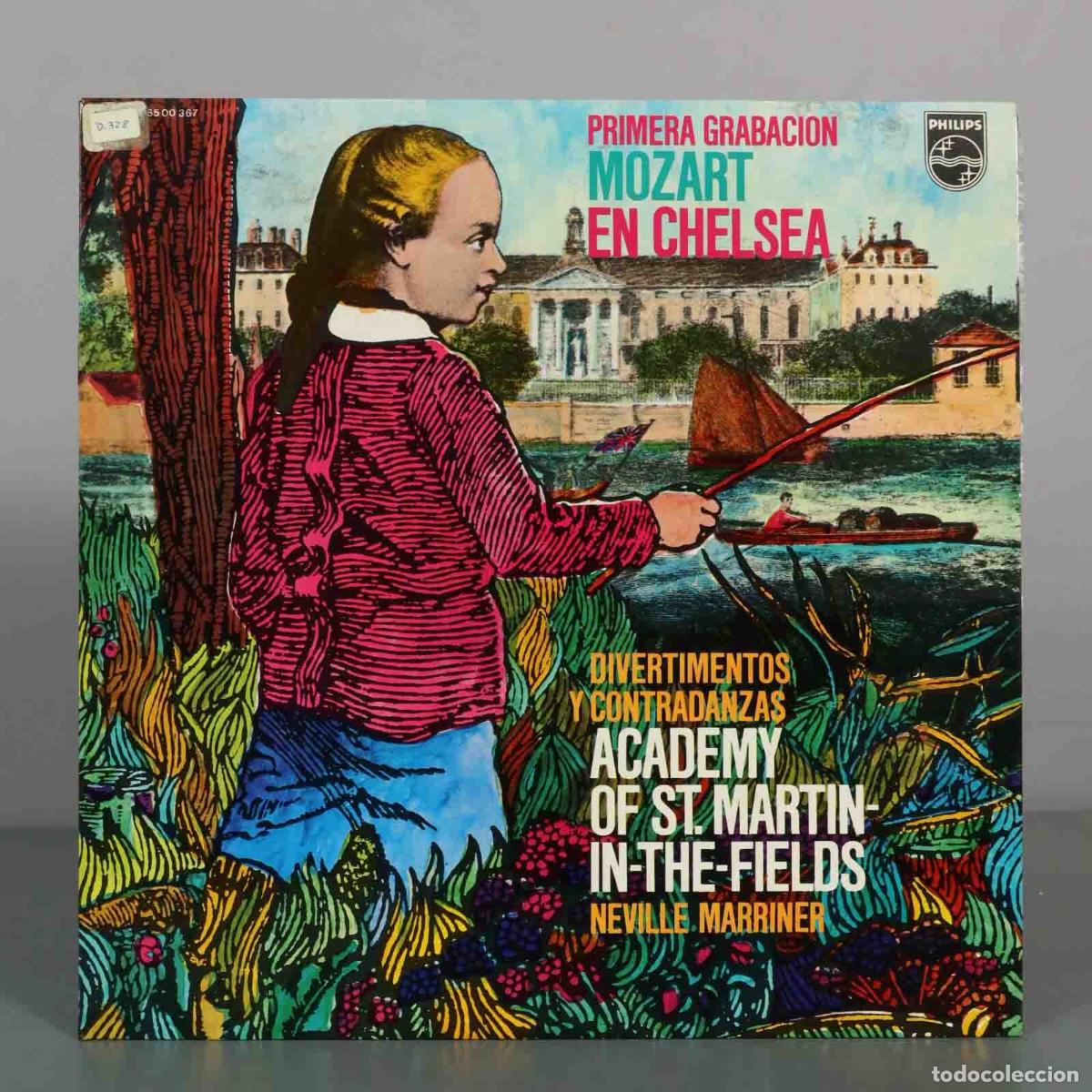 Discos de vinil: LP. Mozart In Chelsea - Wolfgang Amadeus Mozart, Sir Neville Marriner, Academy Of St. Martin-In-The
