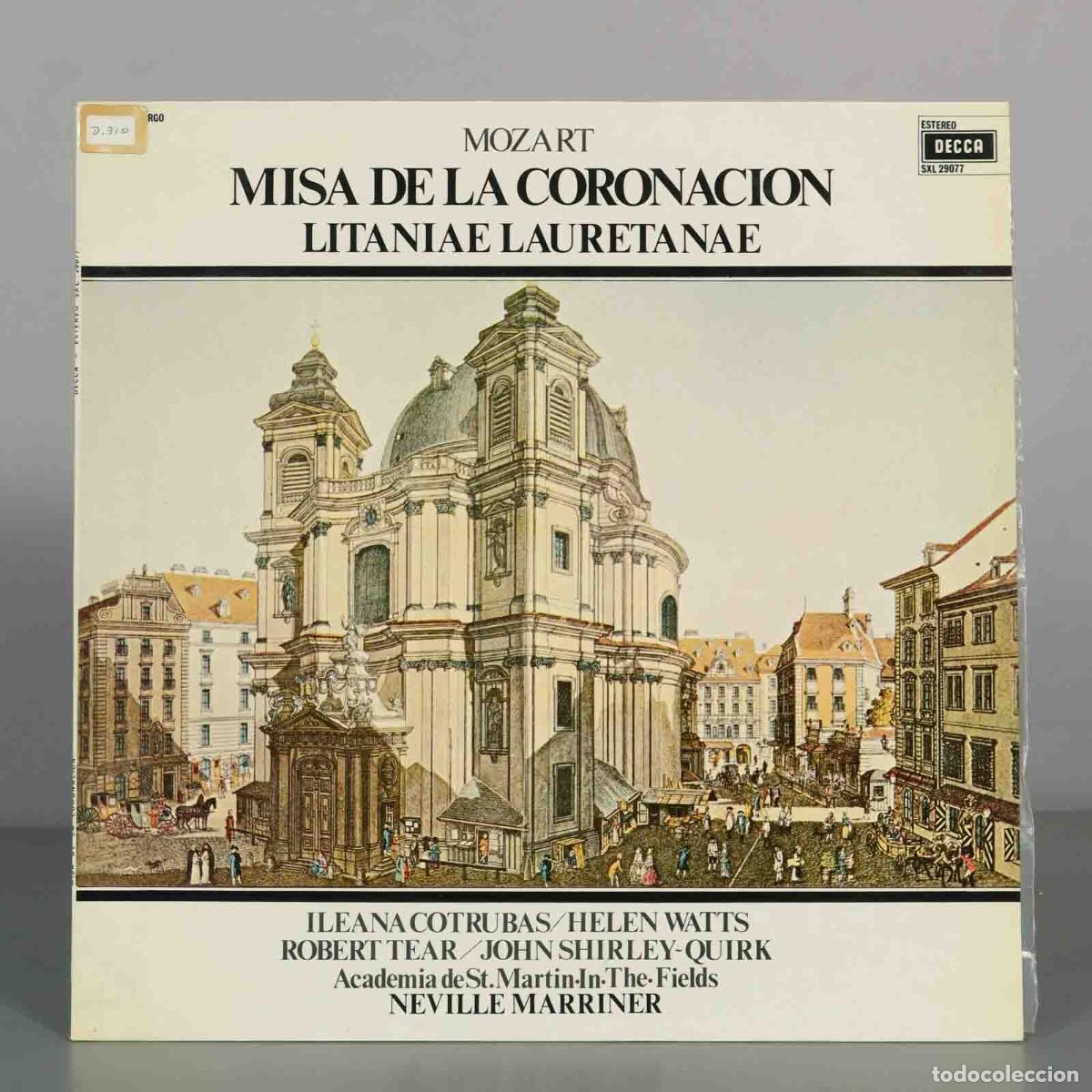 Discos de vinilo: LP. Coronation Mass K. 317 / Litaniae Lauretanae B.M.V. K. 195 - Wolfgang Amadeus Mozart, The Acade