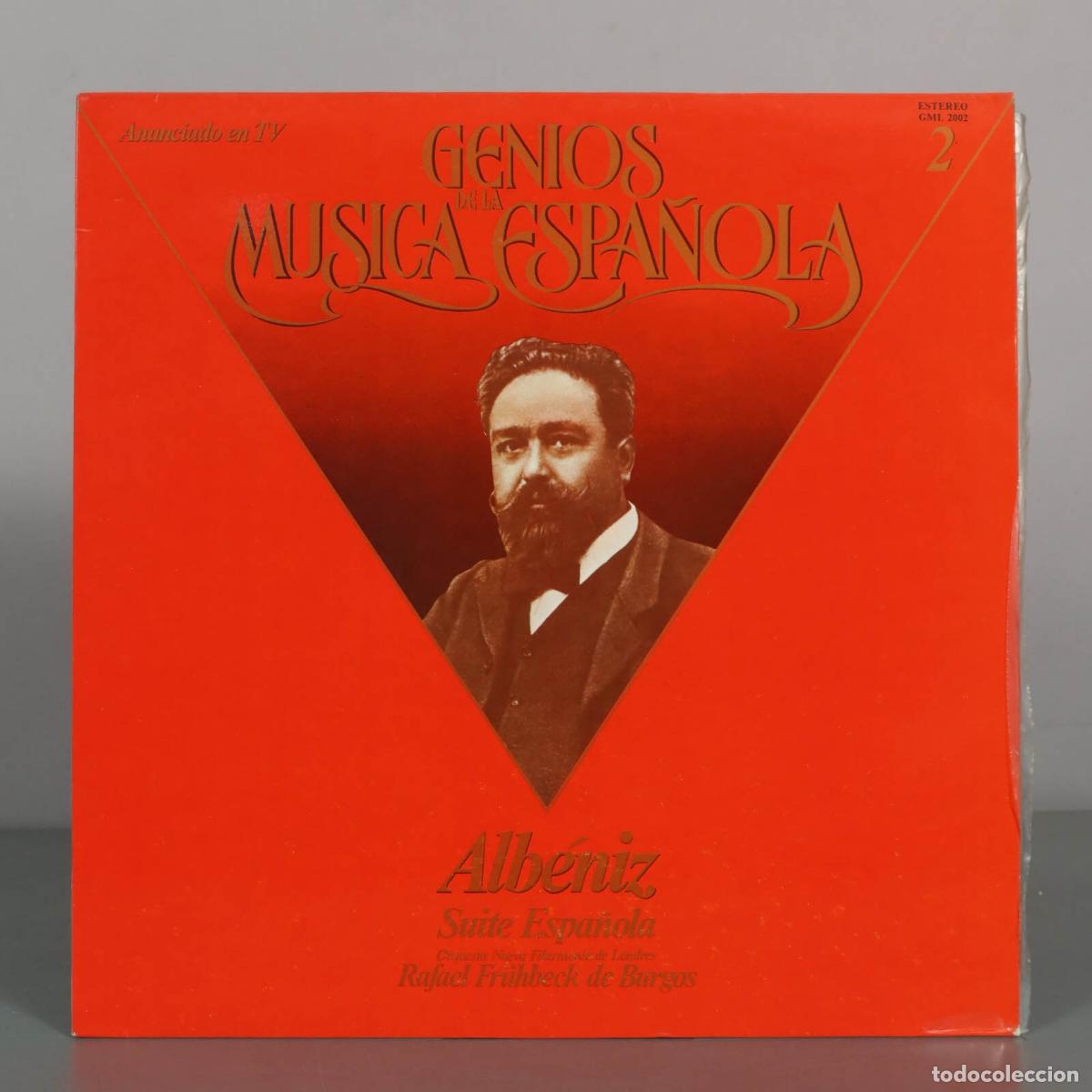Discos de vinilo: LP. Suite Espa&ntilde;ola - Isaac Alb&eacute;niz - Rafael Fr&uuml;hbeck De Burgos, Orquesta New Philharmonia De Londre