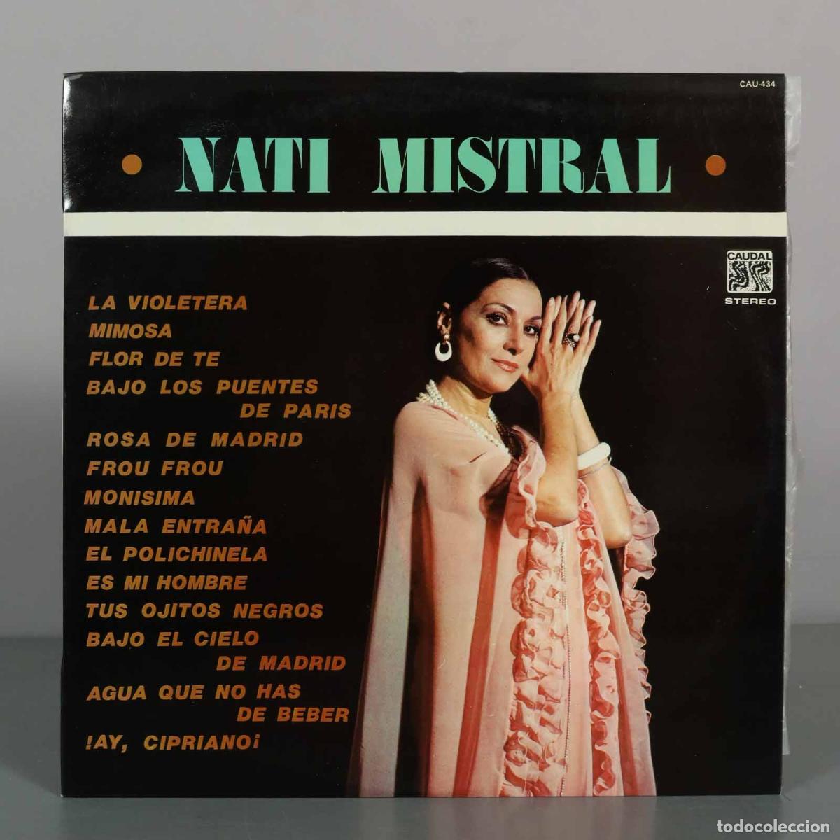 Discos de vinilo: LP. La violetera - Nati Mistral - Foto 1