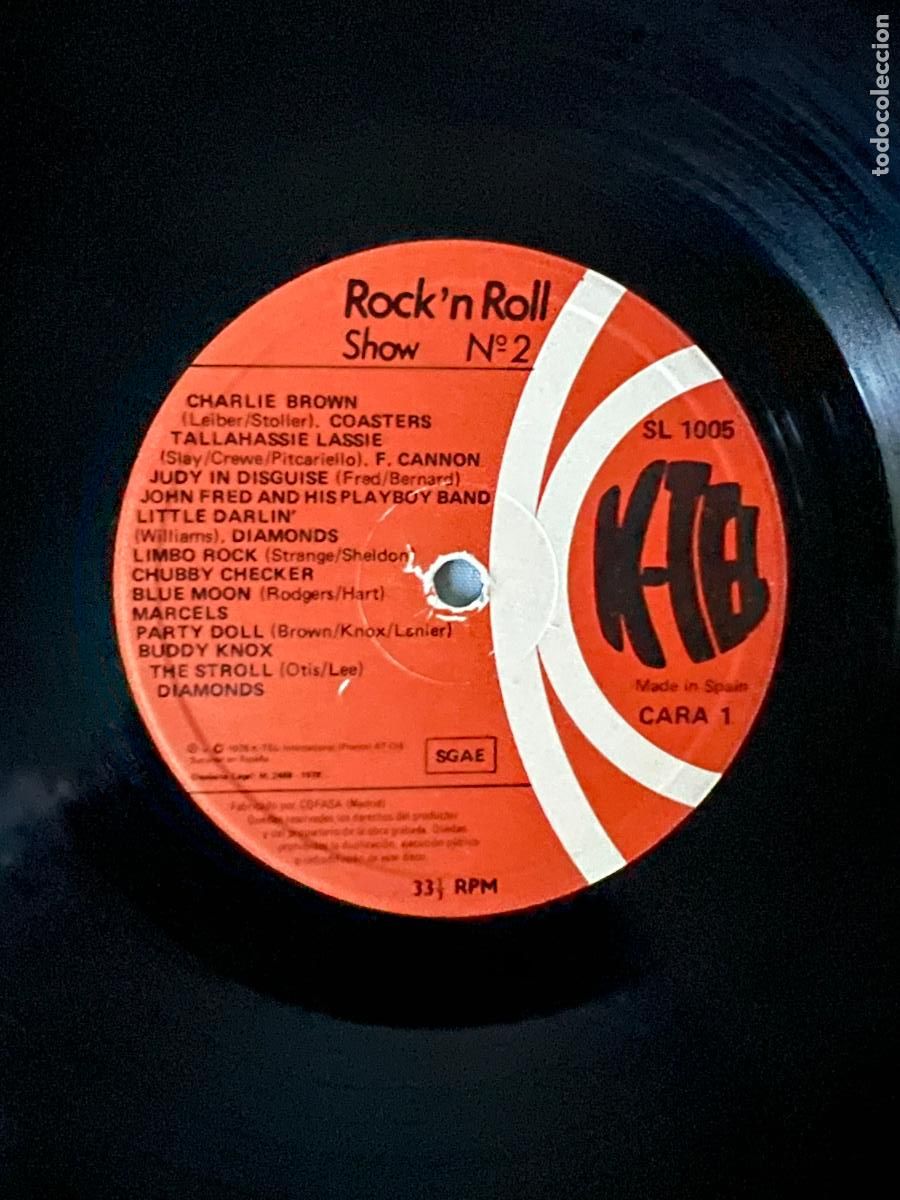 Discos de vinilo: LP - K-tel rock`n`roll show vol 2, 1978 - Foto 3