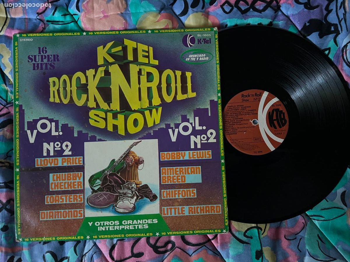 Discos de vinilo: LP - K-tel rock`n`roll show vol 2, 1978 - Foto 1