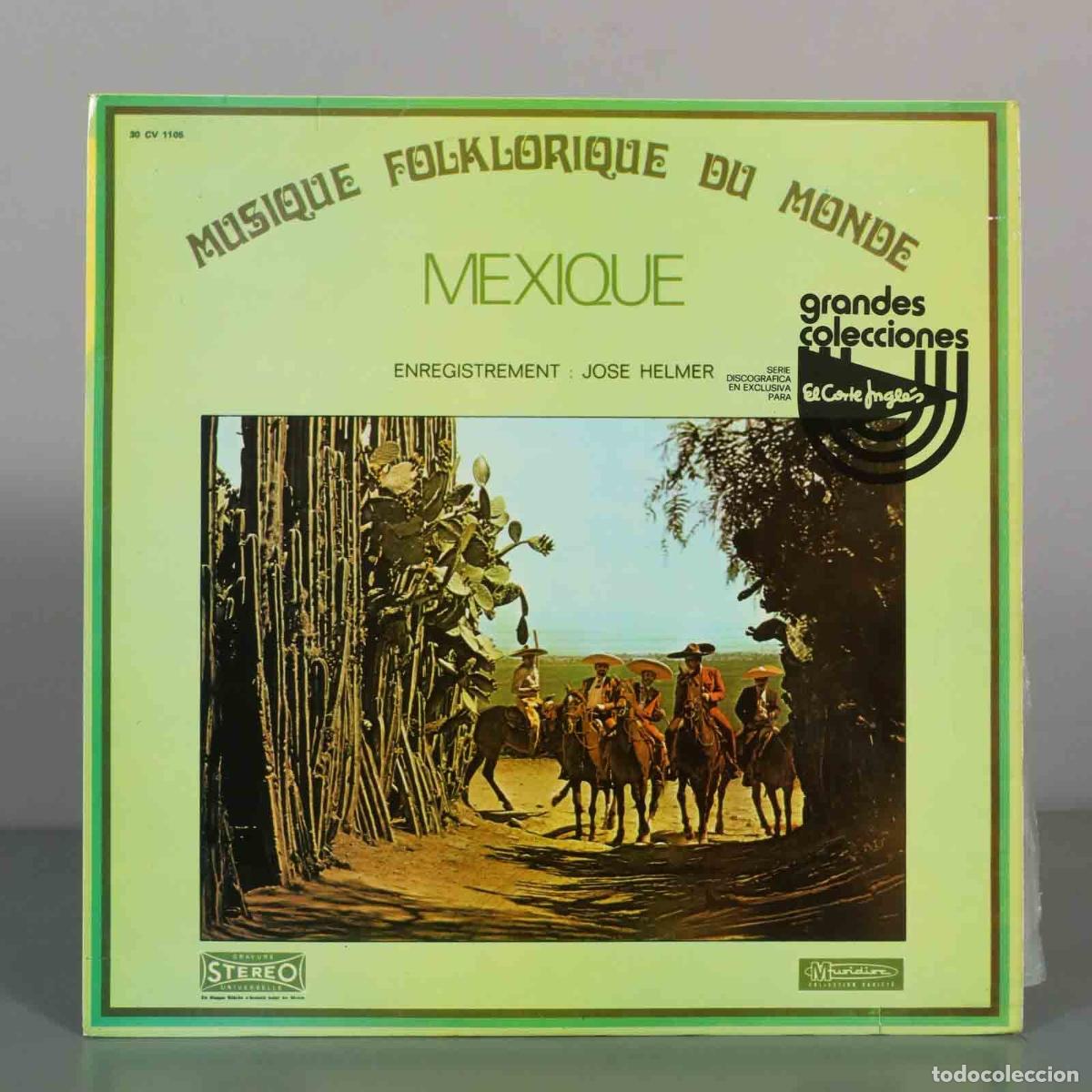 Discos de vinilo: LP. Musique Folklorique du Monde: Mexique - Jose Helmer