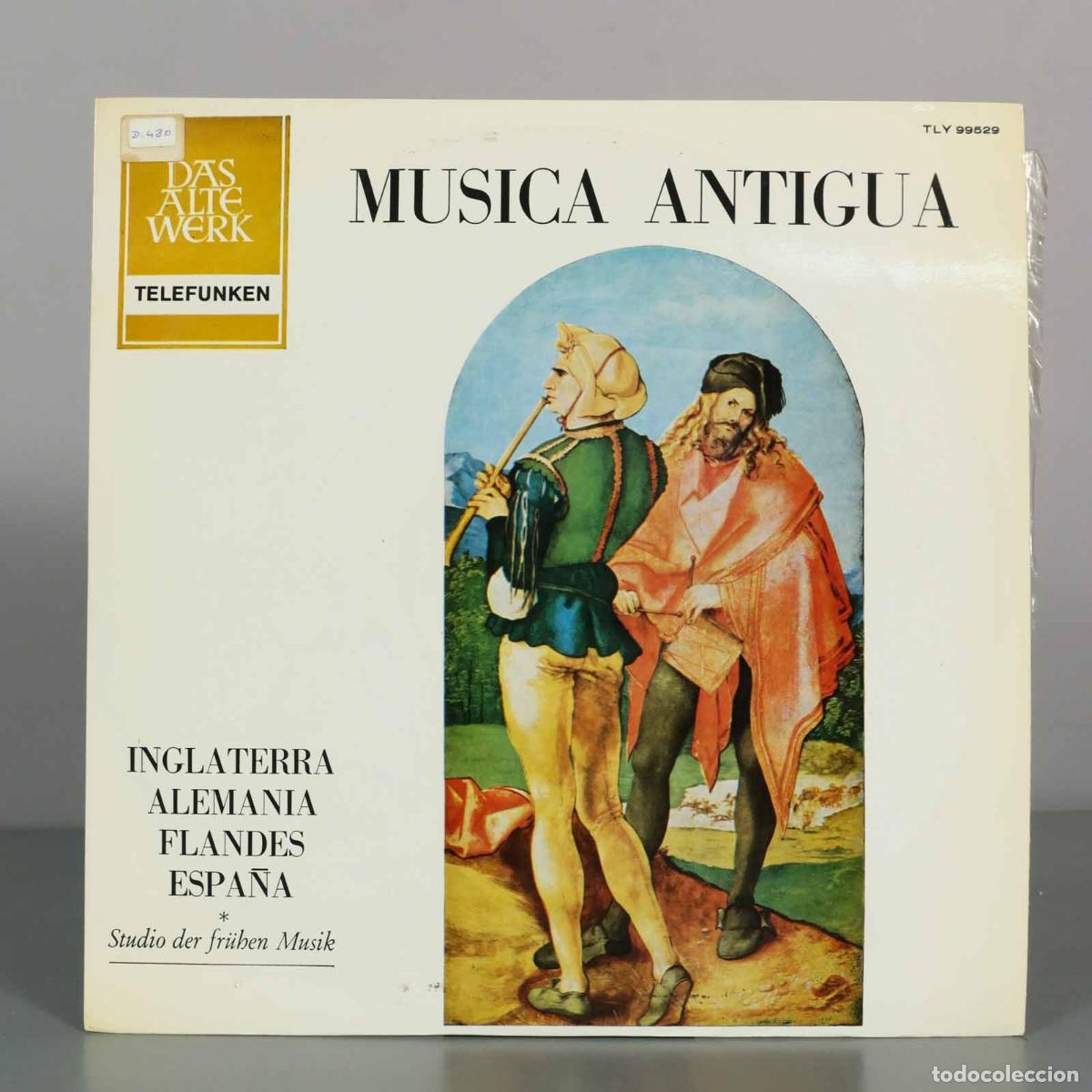 Discos de vinilo: LP. Musica Antigua: Inglaterra, Alemania, Flandes, Espa&ntilde;a - Studio der fr&uuml;hen Musik