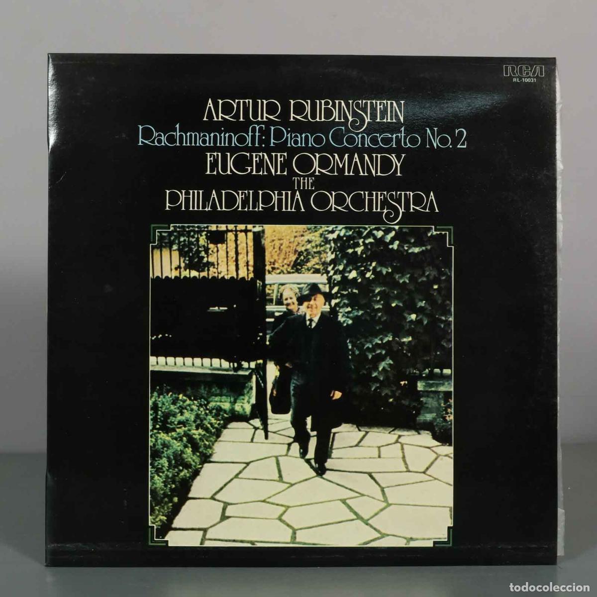 Discos de vinilo: LP. Rachmaninoff: Piano Concerto No. 2 - Artur Rubinstein, Eugene Ormandy, The Philadelphia Orchest
