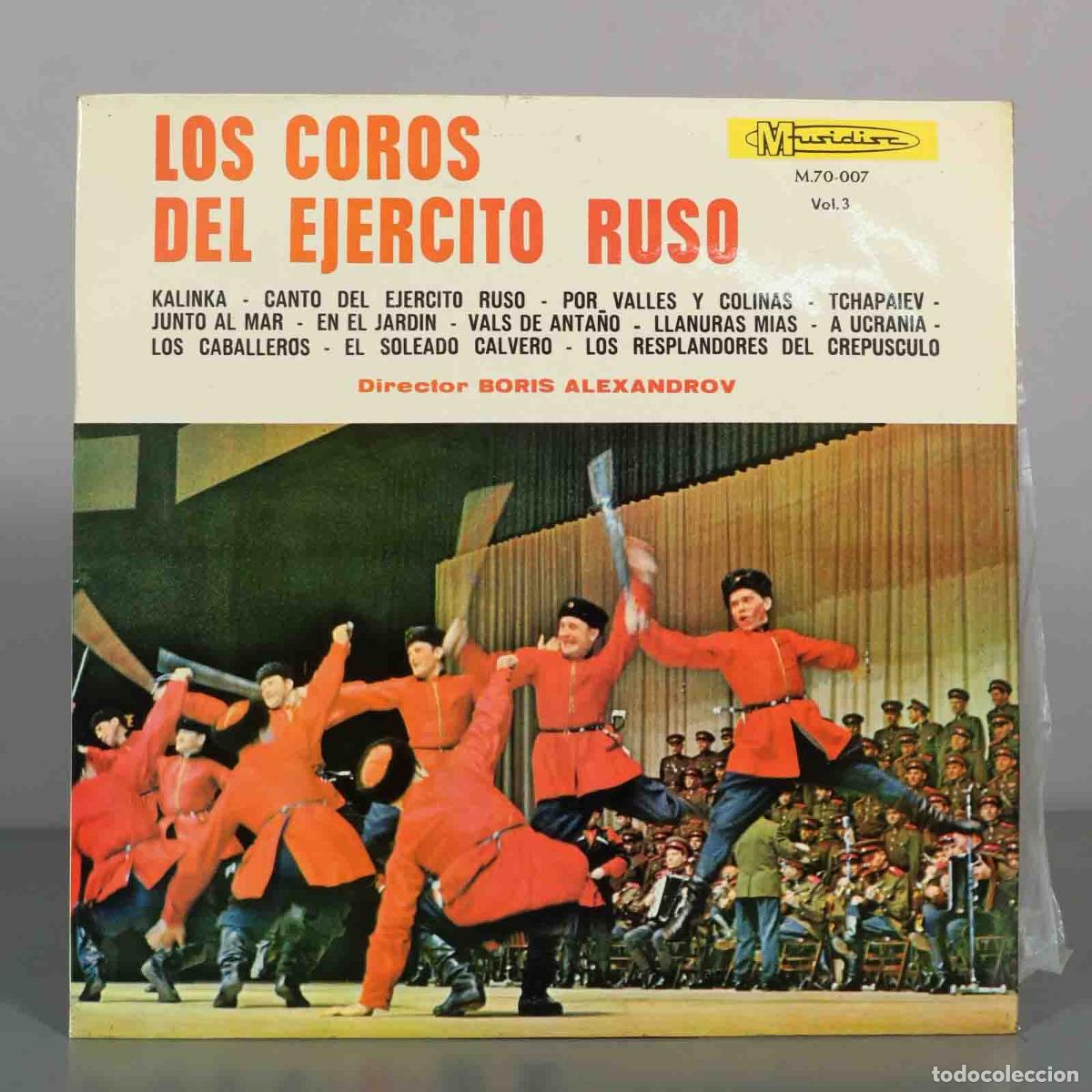 Discos de vinilo: LP. Los Coros del Ej&eacute;rcito Ruso - Boris Alexandrov