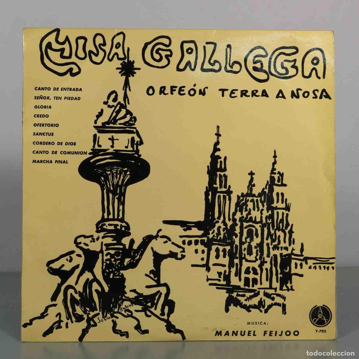 Discos de vinilo: LP. Misa Gallega - Orfe&oacute;n Terra A Nosa, Manuel Feijoo