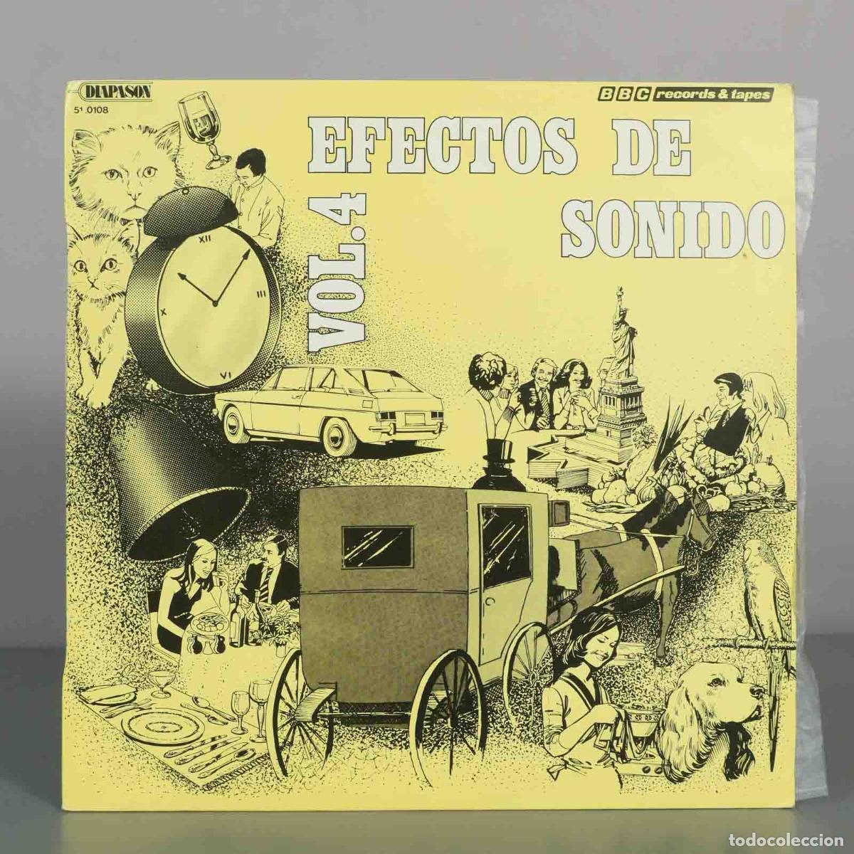 Discos de vinilo: LP. Efectos De Sonido Vol. 4 - BBC Records and Tapes