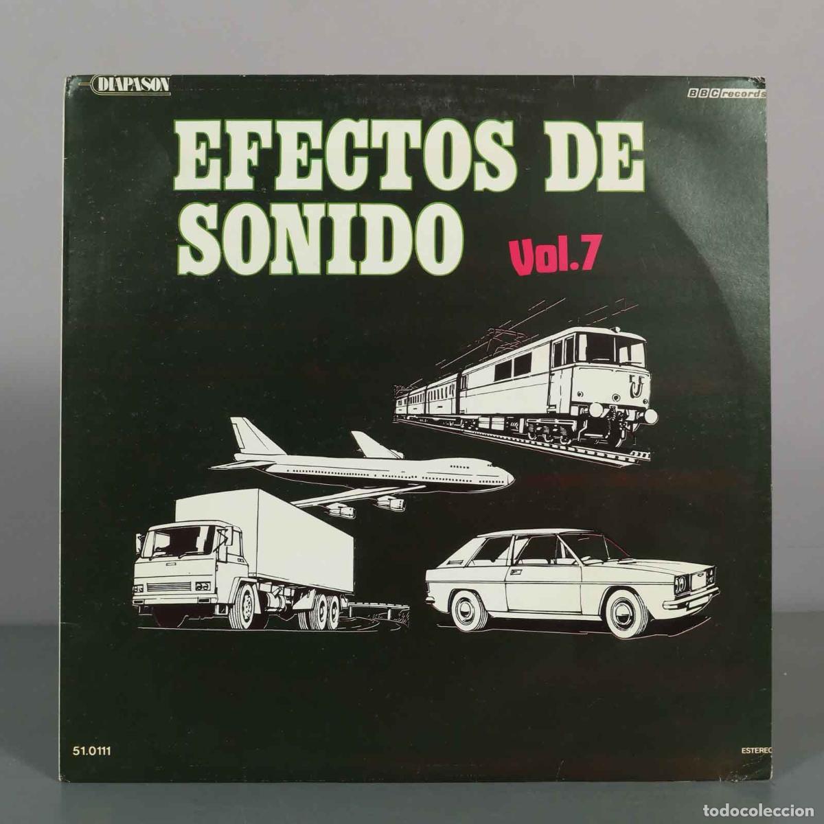Discos de vinilo: LP. Efectos De Sonido Vol.7 - No Artist - Diapason, BBC Records