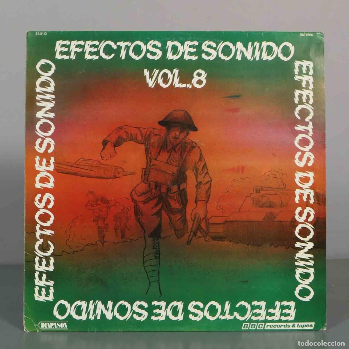 Discos de vinilo: LP. Efectos De Sonido Vol. 8 - BBC Records and Tapes - Diapason